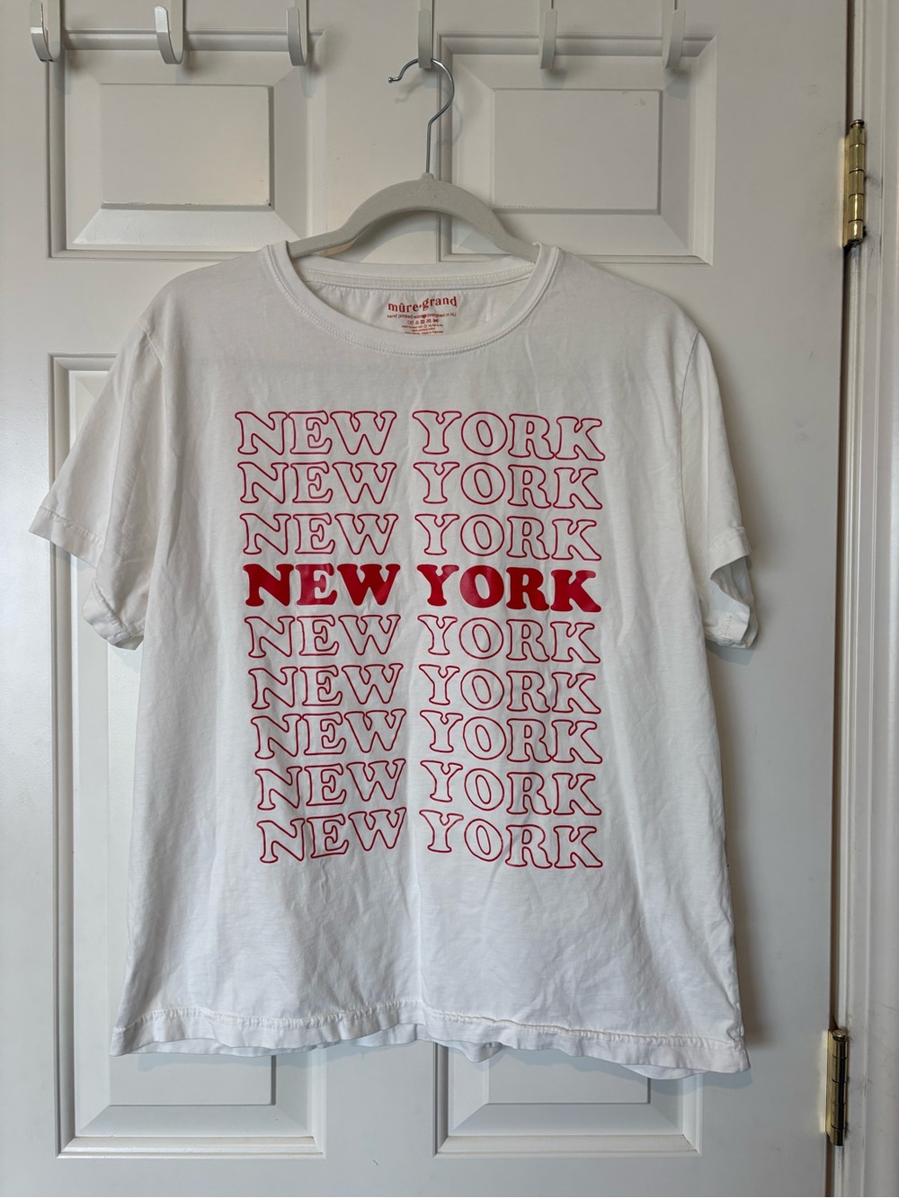 White mure & grand New York Graphic Tee